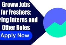 Groww Jobs for Freshers work form home 12th pass